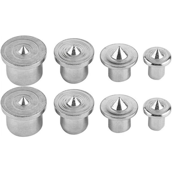 Center Pin Dowel, High Quality Alignment Stud Centering Tool Points Marker Drill Center for Woodworking Craft, Easy to Use Metal Dowel Center for Tenon