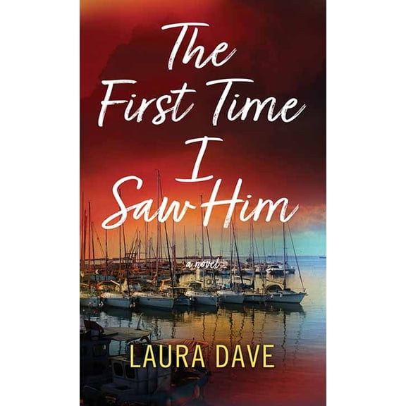 Center Point Platinum Fiction (Large Pri The First Time I Saw Him, (Hardcover)