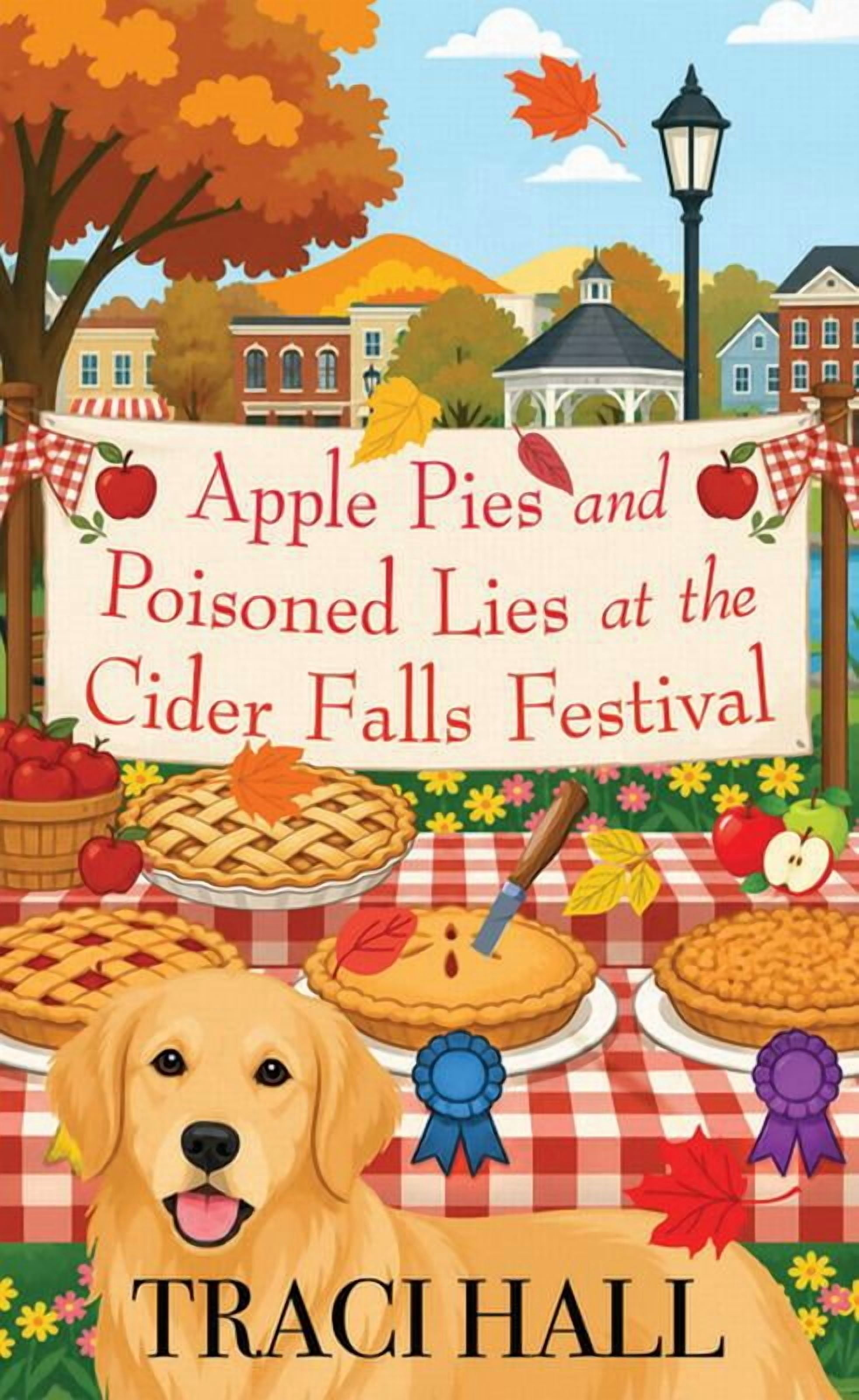 Center Point Premier Mystery (Large Prin Apple Pies and Poisoned Lies at the Cider Fal, (Hardcover)