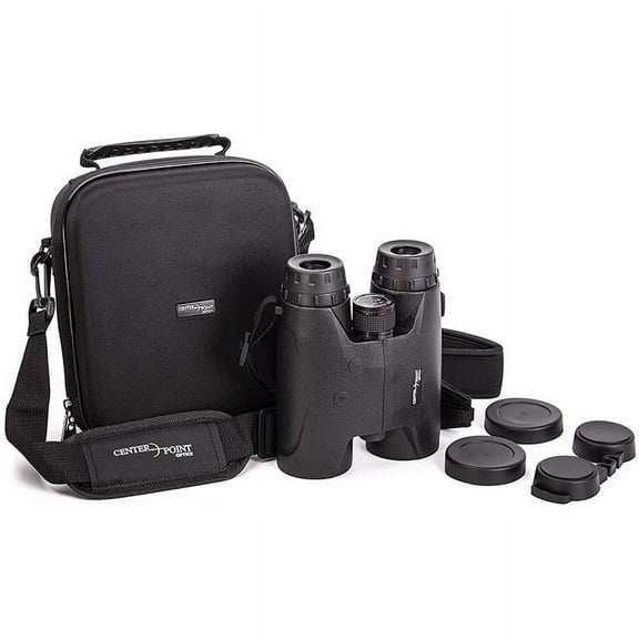 Center Point RFB842 8 x 42 in. Laser Range Finding Binoculars, Black