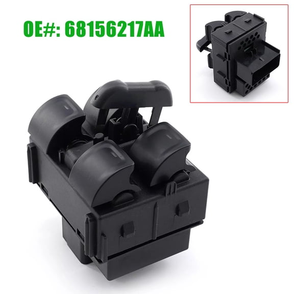 Center Power Window Switch for Jeep Wrangler JK JL 2012-2018 4 Door 68156217AA^