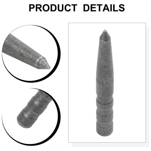 Center Punch Locator Tool for Accurate Spot Marking on Wood, Aluminum, Iron & Glass – High-Hardness Metal Construction, Enhanced Grip, Compact Design