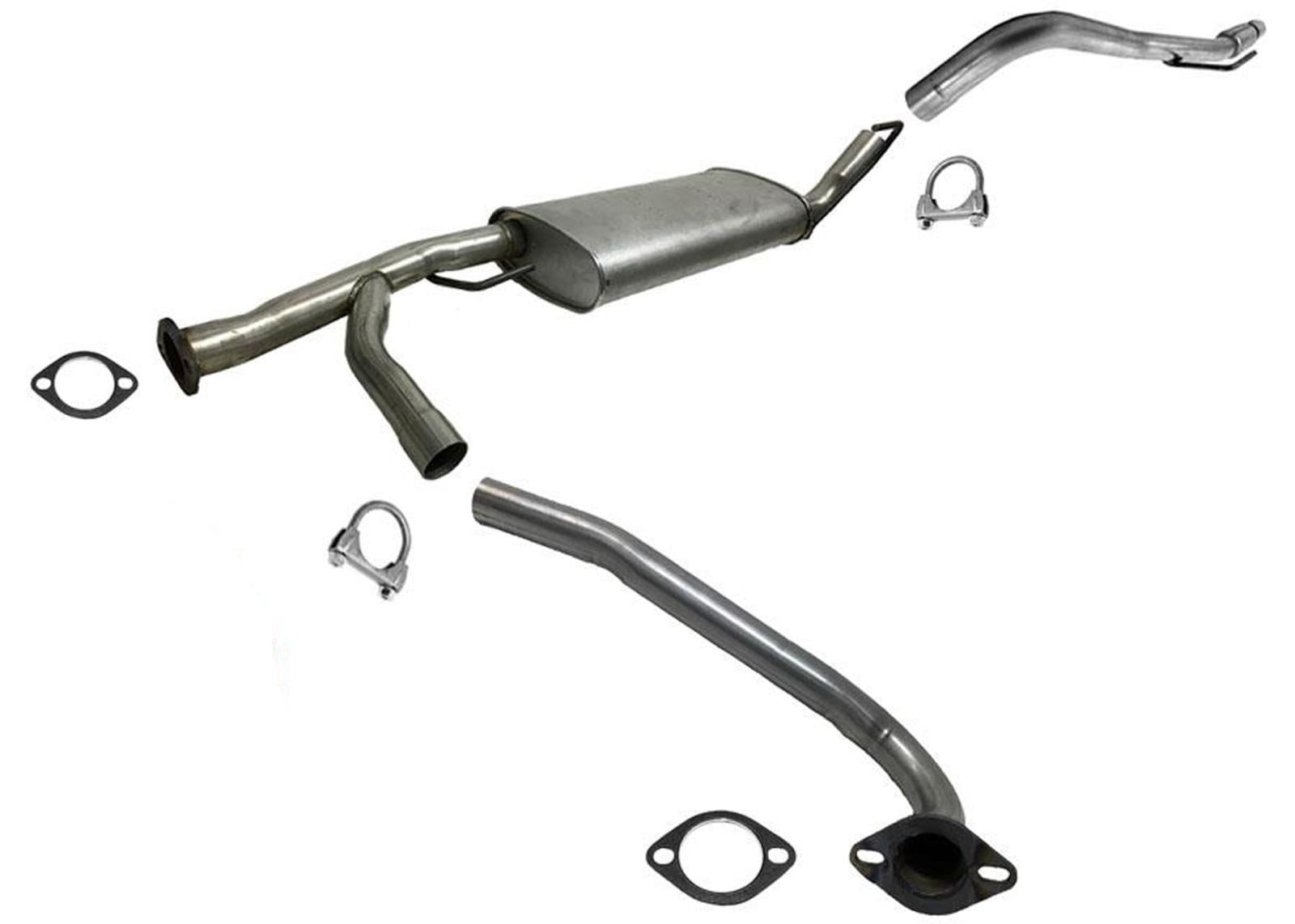 Center & Rear Muffler Pipe and Gasket Exhaust System For Nissan Xterra ...