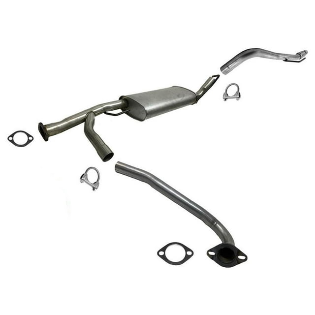 Center & Rear Muffler Pipe and Gasket Exhaust System For Nissan Xterra