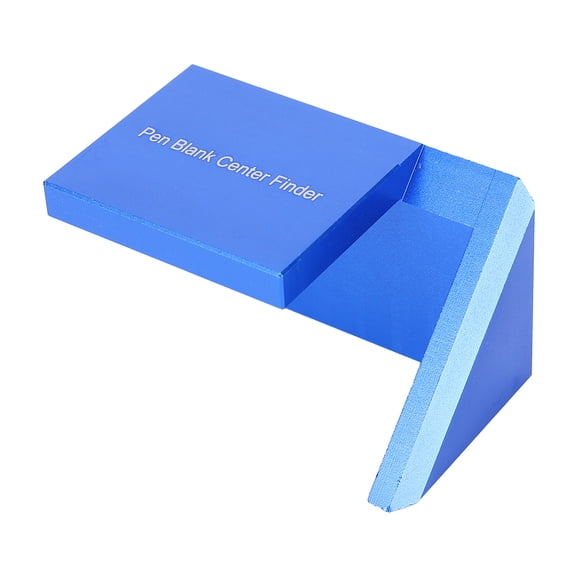 Center Scriber Carpentry Accessory Woodworking Center Finder Tool 45° Right Angle Marking Gauge(ZX-2 Center Scriber Blue ) Rawiri
