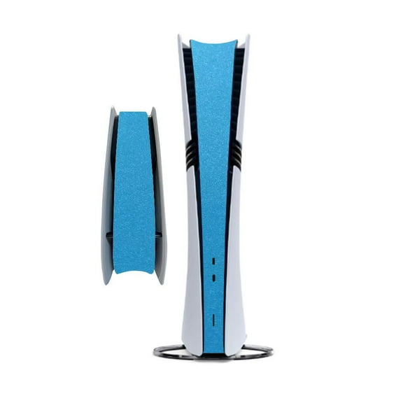 Console Side Protective Film Sticker for PS5 Pro Disc & Digital Edition,Middle Skin Strip Decal for Game Host,Console Center Plates Wrap Cover Vinyl Anti-Dust Decals Accessories