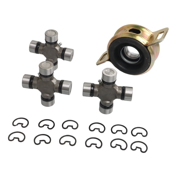 Center Support Bearing & 3x U-Joints Kit Fit for Toyota Tacoma 2005-2015