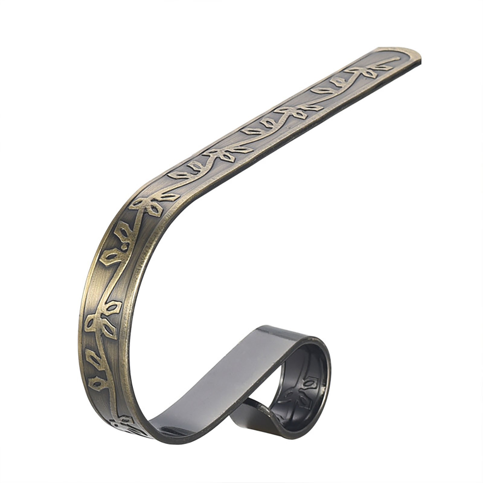 （Center V）Christmas Stocking Holders Metal Mantel Fireplace Garland