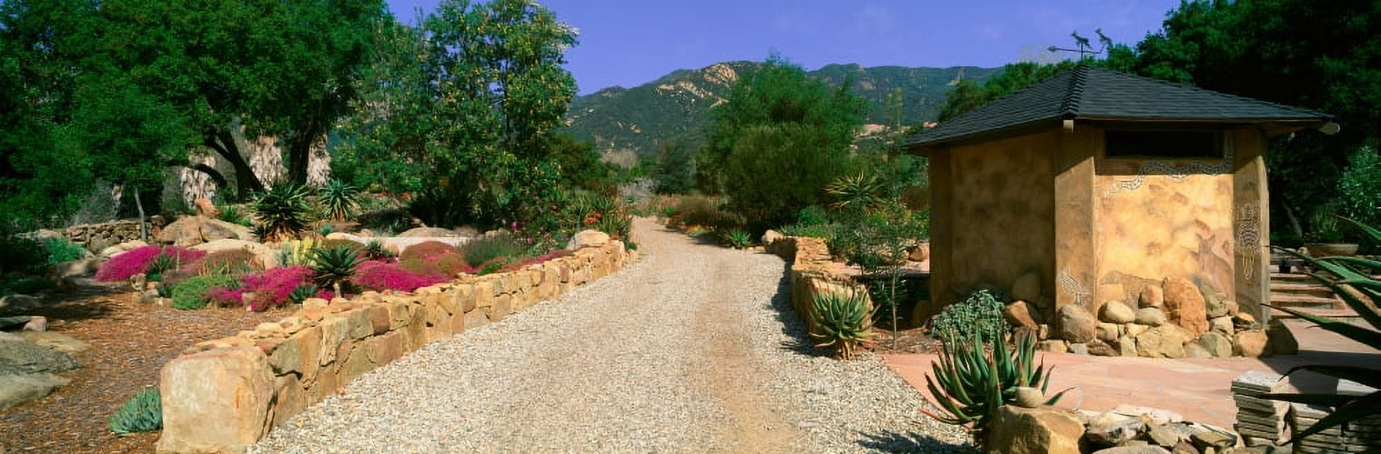 Center for Earth Concerns Ojai California Canvas Art - Panoramic Images (36 x 12)