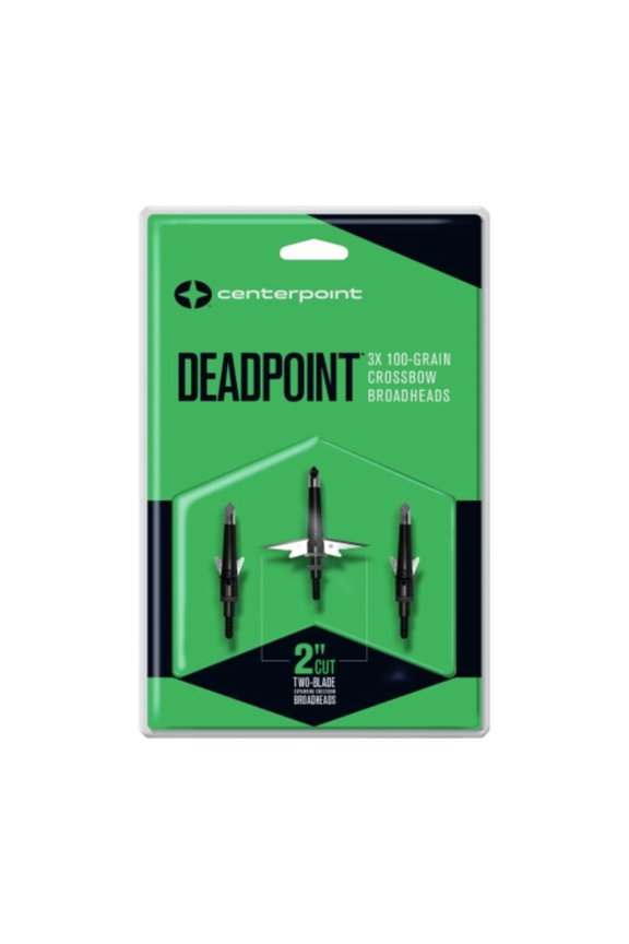 Deadpoint Crossbow 100 Grain Mechanical Broadhead