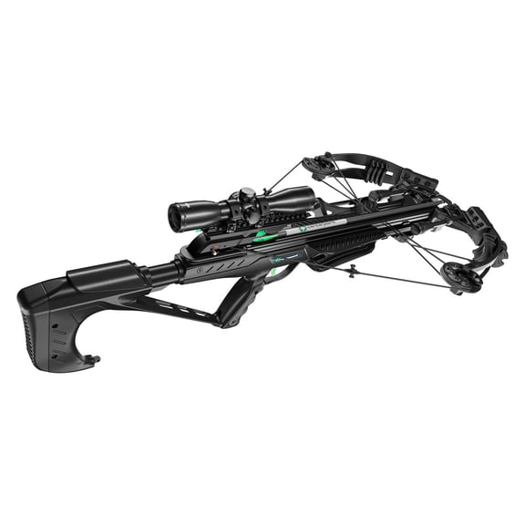CenterPoint Archery Dagger 405 Compound Crossbow Package (C0001) 405 fps, 220 lb Draw, Adjustable Stock with Scope & Accessories