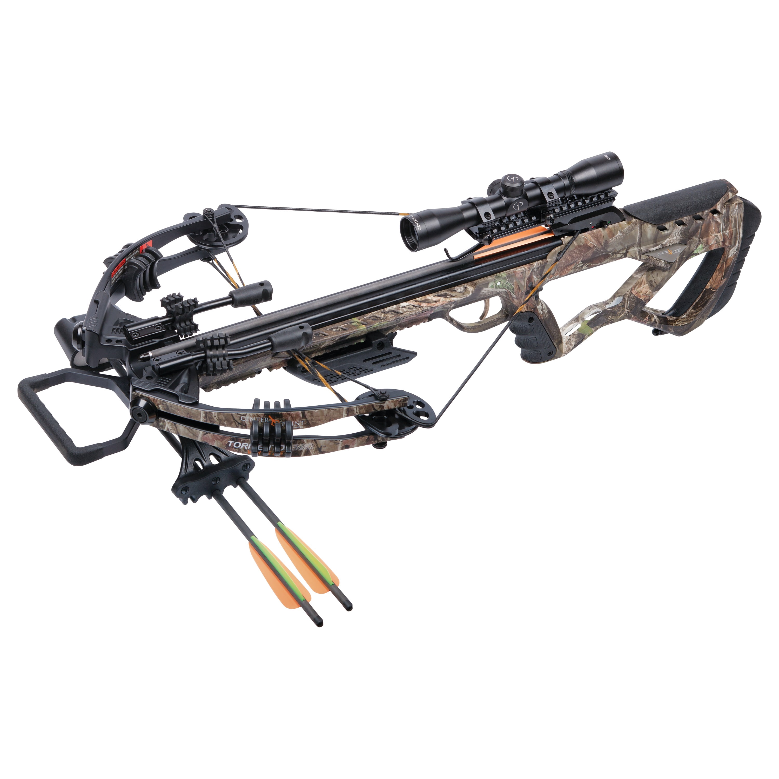 CenterPoint Archery Tormentor Whisper AXCTW185CK Compound Crossbow Kit with 4x32 Scope, 380fps