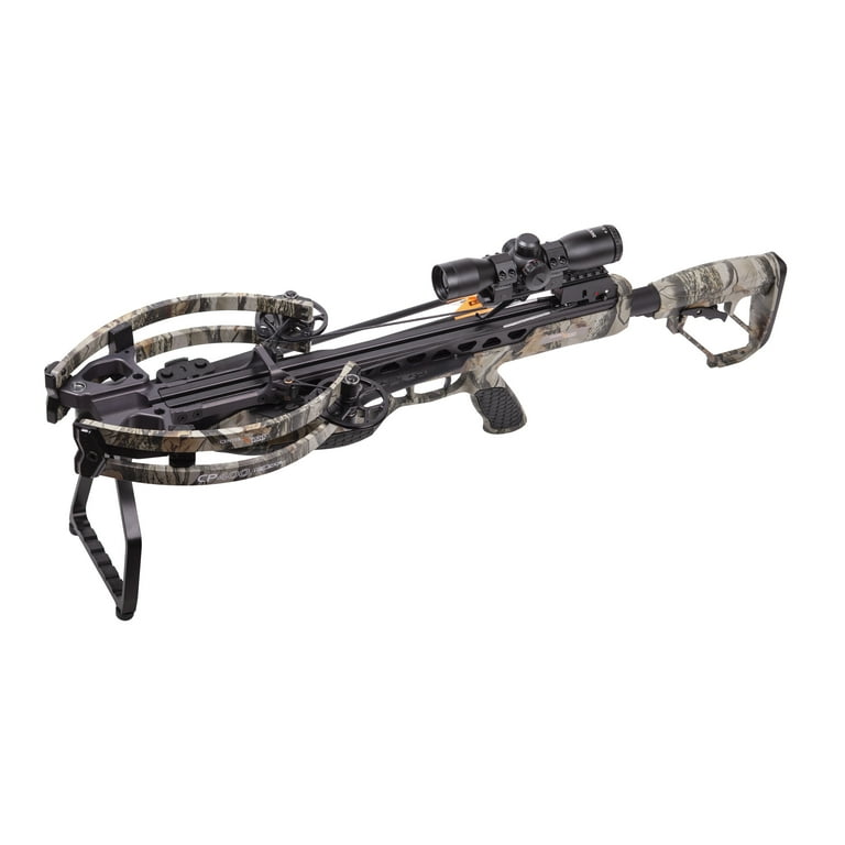 CenterPoint Archery Hunting Crossbow CP400 Package, 400 FPS, Heli
