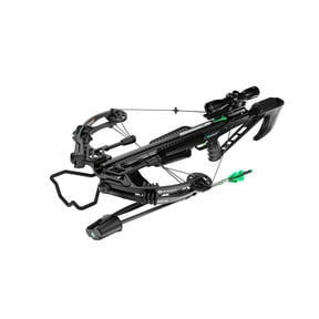 CenterPoint Dagger 405 FPS Compound Crossbow with Scope & 3 Arrow (Black)