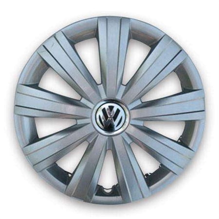 Centercaps 15 in. Wheel Hubcap Painted Fits Volkswagen Jetta 2011-2015