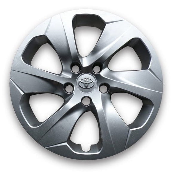 Centercaps 17" Wheel Hubcap Painted Silver fits Toyota RAV4 2019-2020