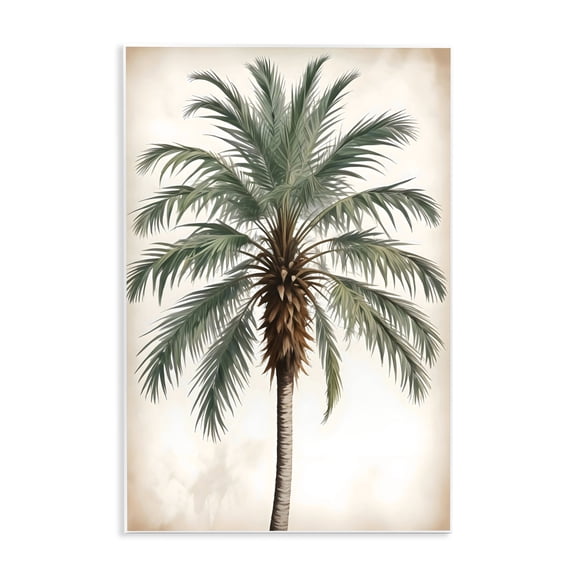 Stupell Industries Centered Feathered Palm Wall Plaque Art, design by LSR Design Studio, 15 x 10