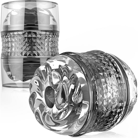 Centerel Male Masturbator Newly Open Ended Manual Masturbator Sex Toys Pocket 360° Manual Rotating Masturbation Cup for Man