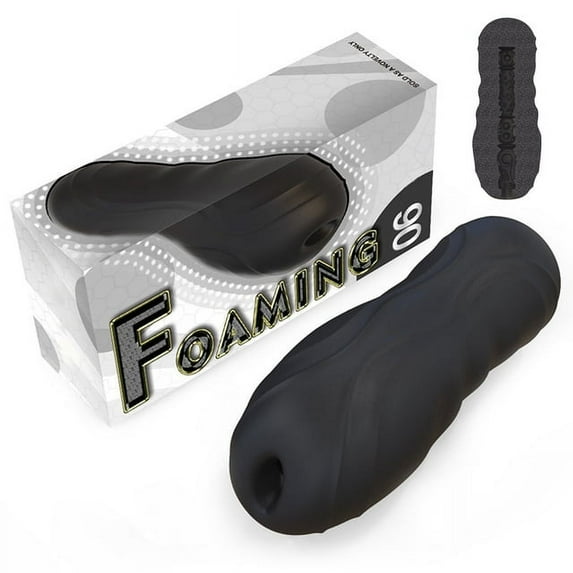 Centerel Male Masturbators Cup Bulge Texture Tunnel Male Masturbators, Manual Telescopic Male Masturbators Sex Toys Adult Toys for Men,Black