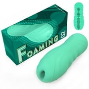 Centerel Male Masturbators Cup Bulge Texture Tunnel Male Masturbators Sex Toys Adult Toys for Men-Green