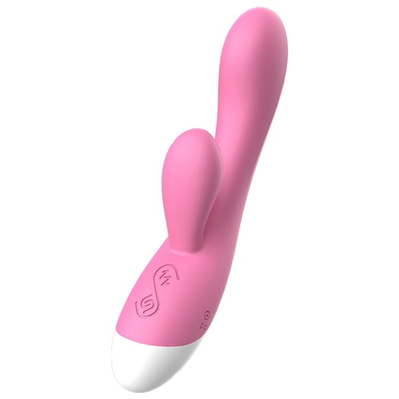 Centerel Rabbit Vibrator G-spot Massager with 12 Vibrations Powerful Adult Sex Toys for Women-Pink