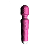 Centerel Wand Massager Personal Massager with 8 Speeds 20 Vibration Modes,Rose Red