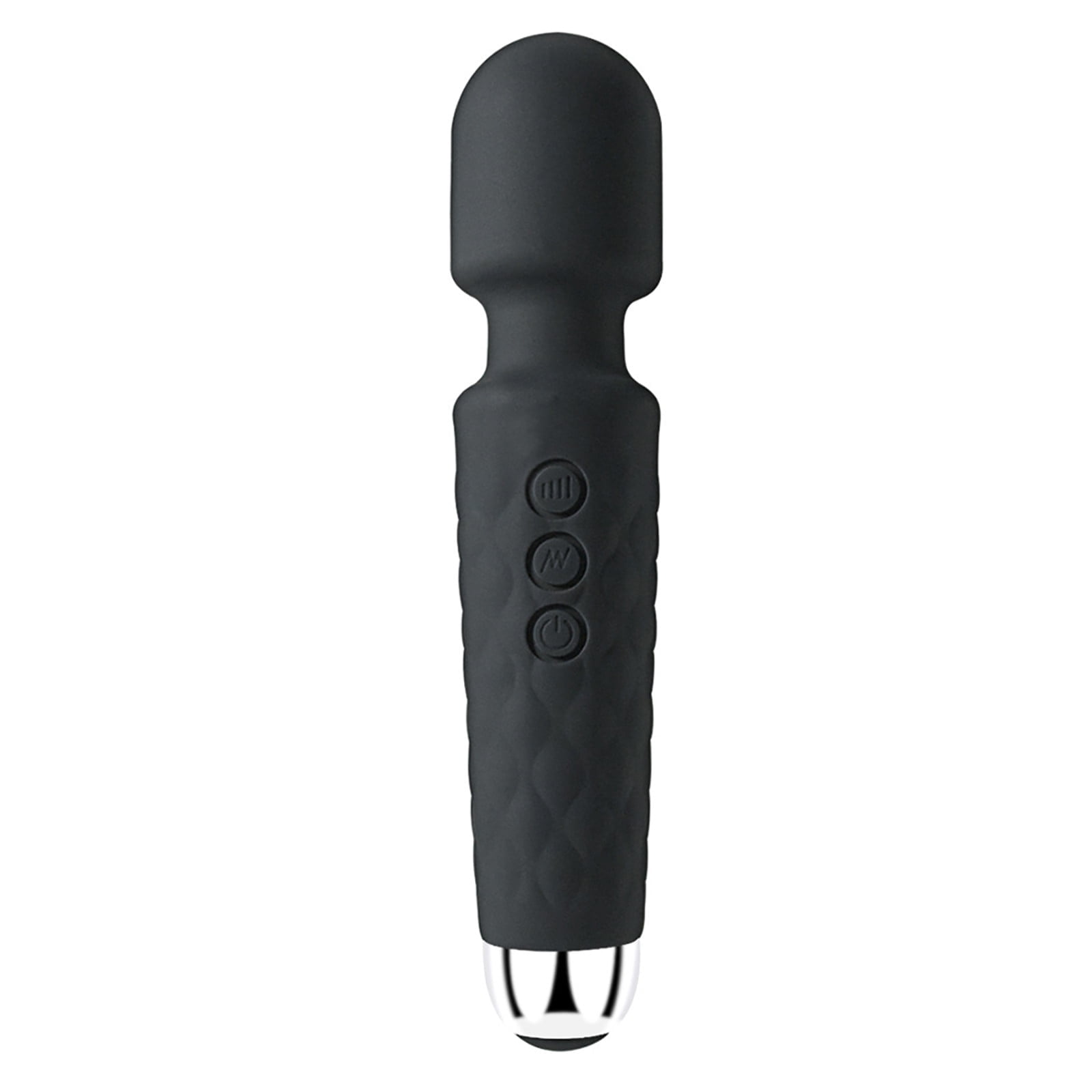 black vibrator wand Bang! 10X Mini Silicone Wand Black - Discreet Clitoral Vibrator Vibe