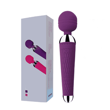 Centerel Wand Massager with 10 Vibration Modes Waterproof Body Massager-Dark Purple , Personal Massage Wand