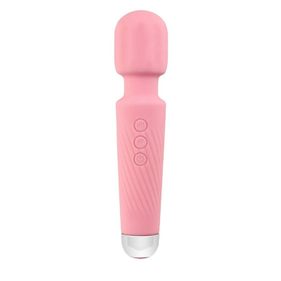 Centerel Wand Massager with 20 Modes 8 Vibration Personal Body Massager Wand Vibrator-Pink