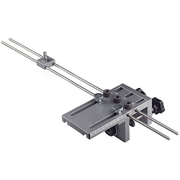 Centering Jig with 60cm Extension & 5/6/8/10/15mm Bits, Precision Locator Set 3-in-1 Drill Guide Kit
