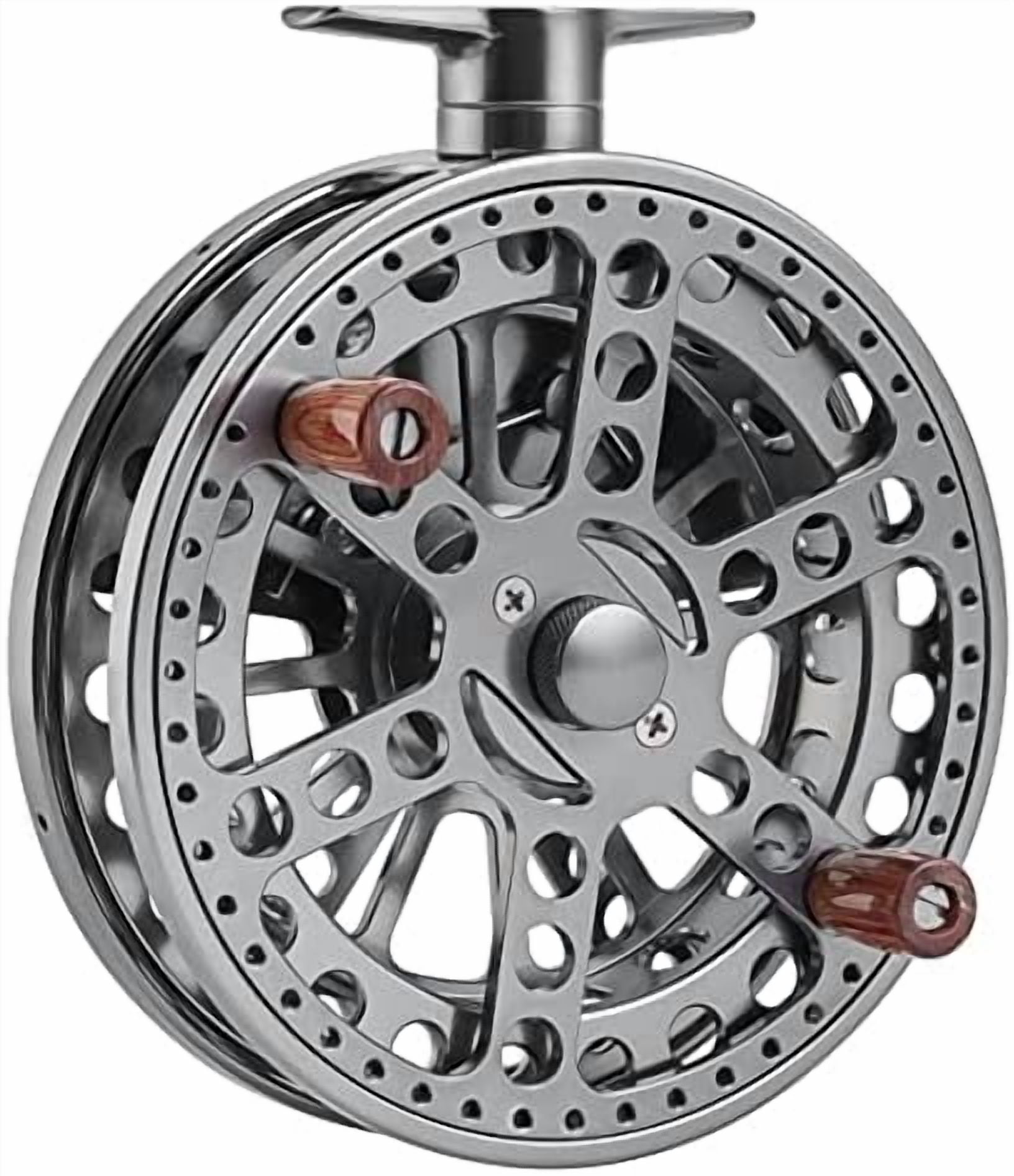 Centerpin Float Fishing Reel, 120mm, 4.75inch, Reversible Reel Direction, Free-Spinning Spool, Trotting, CNC Machined Aluminum, Steelhead, Trout and Salmon$$Sport & Recreation Other