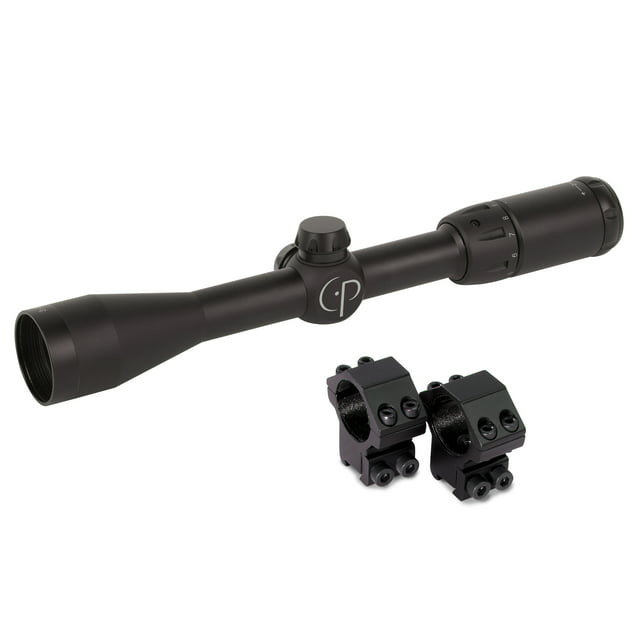 Centerpoint 3-9x32mm Rifle Scope, Illumination Mil-dot Reticle, LR392RG2