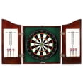 thumbnail image 1 of Centerpoint Solid Wood Dartboard & Cabinet Set - Dark Cherry, 1 of 1