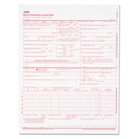 Centers for Medicare and Medicaid Services Forms, 8.5 x 11, 500 Forms