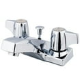 thumbnail image 1 of Centerset Canopy Handles With Pop-Up - Polished Chrome Finish, 1 of 1