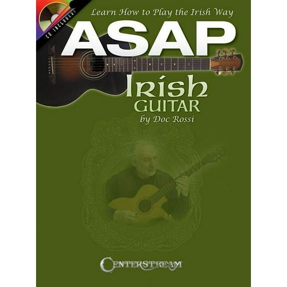 Centerstream Publishing ASAP Irish Guitar - Learn To Play The Irish Way Book/CD