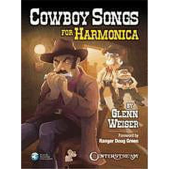 Centerstream Publishing Cowboy Songs for Harmonica Book/Audio Online