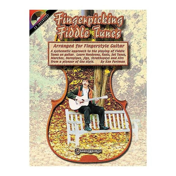 Centerstream Publishing Fingerpicking Fiddle Tunes for Guitar (Book/CD)