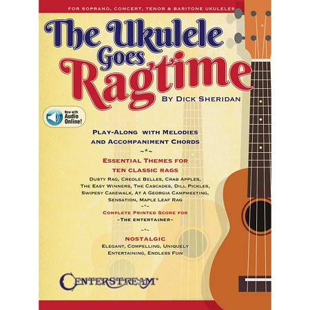 Centerstream Publishing The Ukulele Goes Ragtime Book/Online Audio