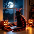 thumbnail image 1 of Centipede Cat Costume, 3D Halloween Pet Cosplay Outfit for Cats Multi-Leg Character with Filled Body, Hook-and-Loop Fit for Parties, Photos, Dress-Up, Pet Events, and Gifts, 1 of 6
