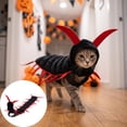 thumbnail image 1 of Centipede Cat Costume, 50'' 3D Halloween Pet Cosplay Outfit for Cats, Multi-Leg Character with Filled Body, Hook-and-Loop Fit for Parties Photos Dress-Up Pet Events and Gifts,Red, 1 of 7