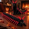 thumbnail image 1 of Centipede Cat Costume, 50-Inch 3D Halloween Pet Cosplay Outfit, Filled Multi-Leg Character Costume with Adjustable Hook-and-Loop Closures, for Halloween Parties, Photoshoots and Pet Events, 1 of 7