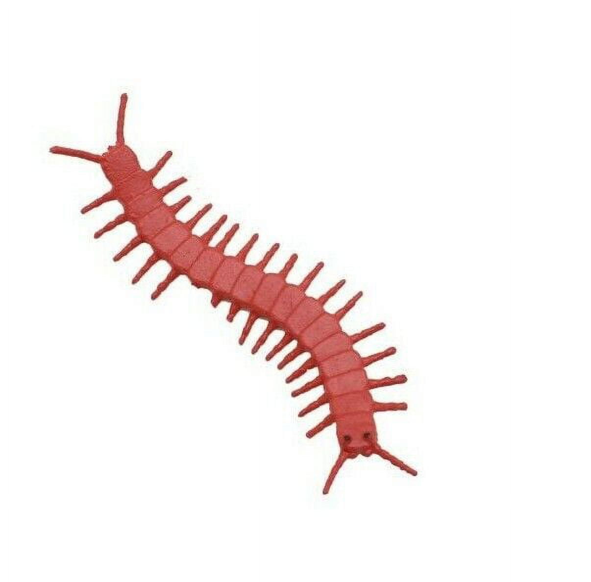 Centipede Red Plastic Toy Animal Kids Gift Realistic Figure Educational Model Replica Gift 3.5 F1057 B190