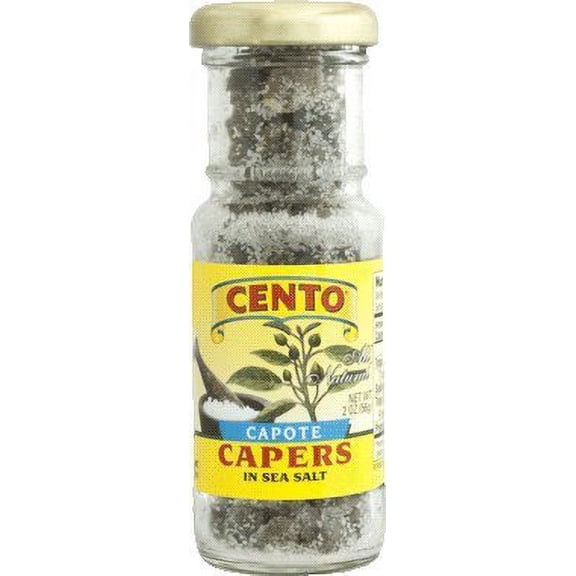 Cento Capote Capers in Sea Salt, 2 oz