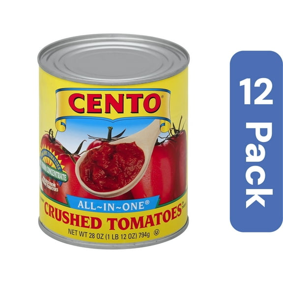 Cento Chunky Crushed Tomatoes 28 oz (Pack Of 12)
