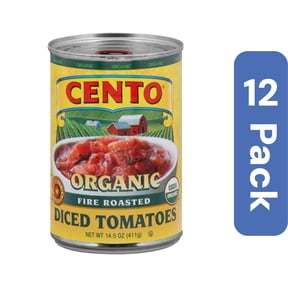 Cento Fire Roasted Diced Tomatoes 15 oz (Pack Of 12)