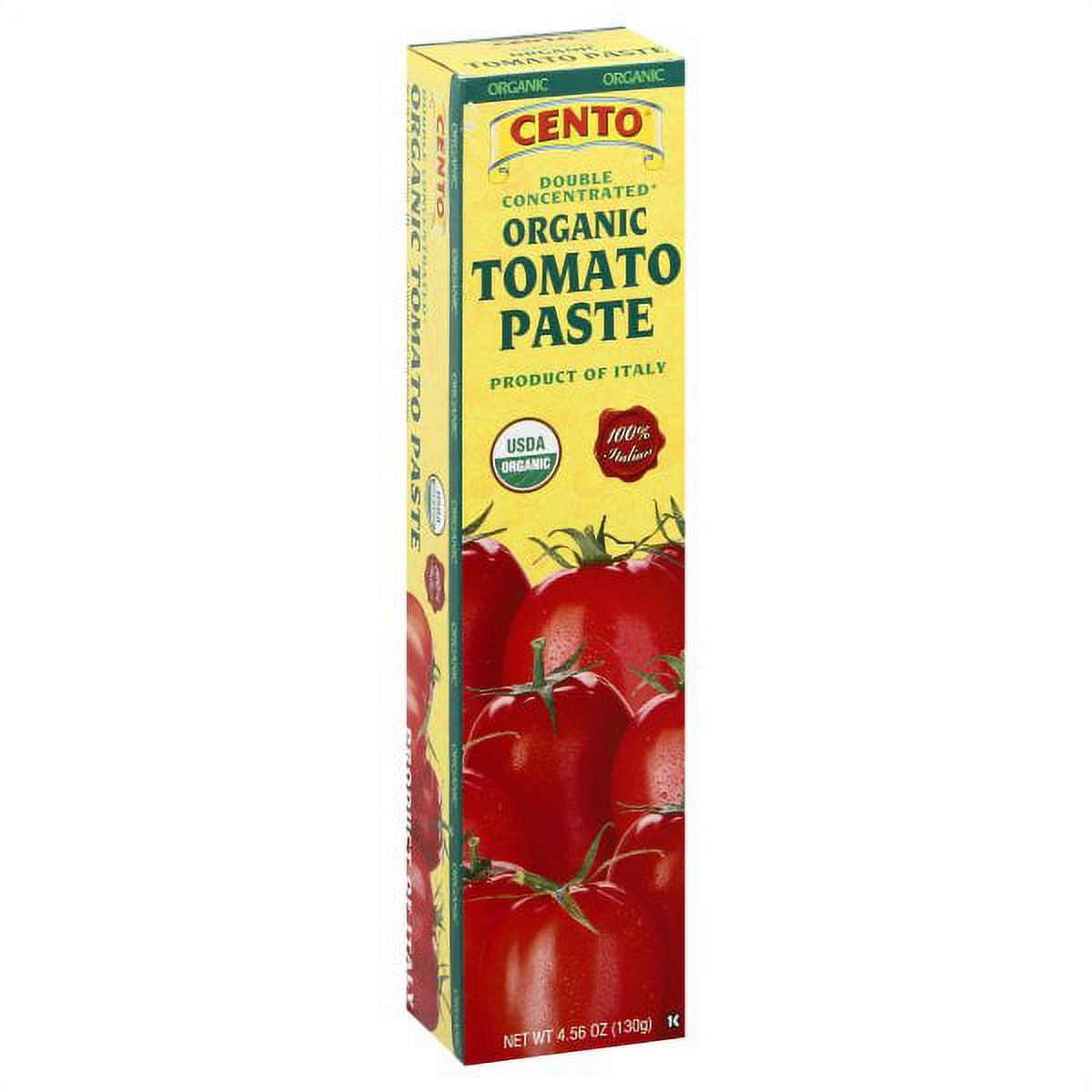 Cento Organic Double Concentrated Tomato Paste 4.56 oz.