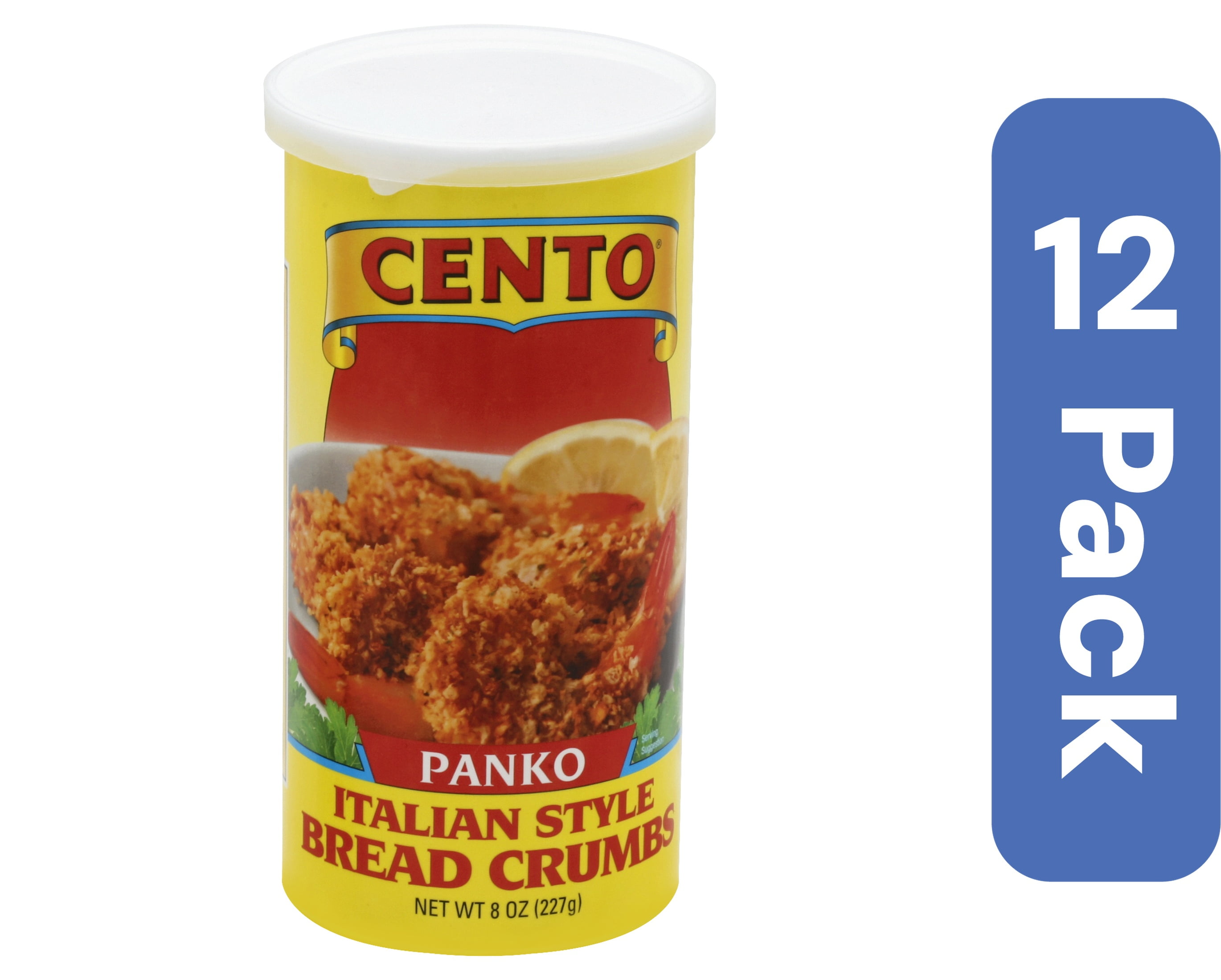 Cento Panko Breadcrumbs 8 oz (Pack Of 12)