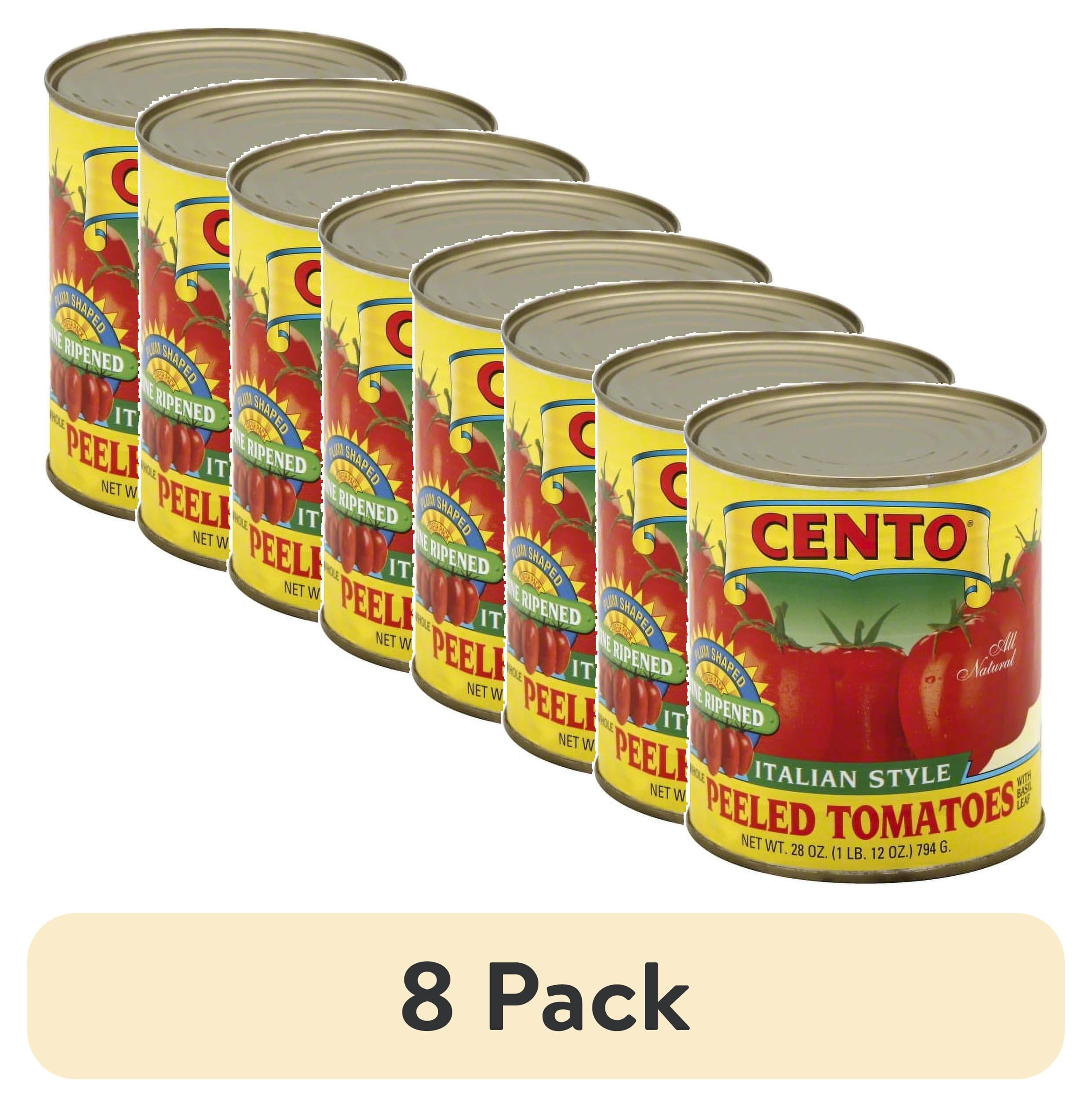 (8 pack) Cento Peeled Tomatoes, Italian Style, 28 Oz