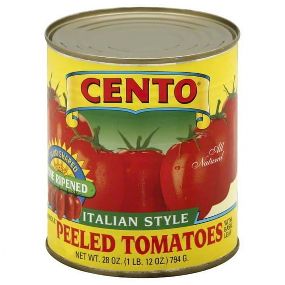 Cento Peeled Tomatoes talian Style 28 Oz (Pack of 4)